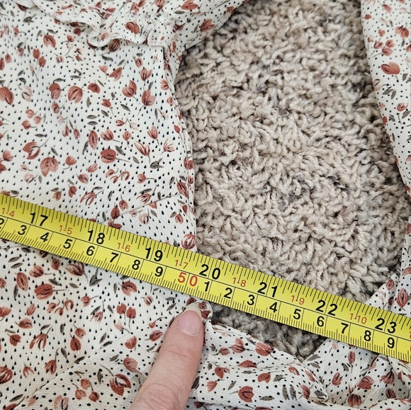 Mikarose White and Red Floral Dress - Picture 4 of 6